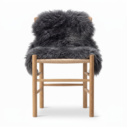 Saueskinn | New Zealand | 90 cm | Langhåret | Premium kvalitet