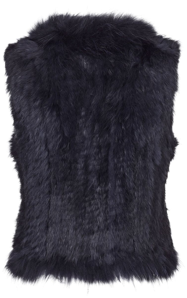 Anna vest Midnatt Blå