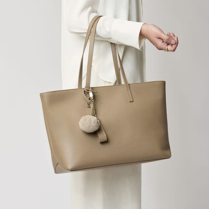 Audrey Shoppingveske Beige