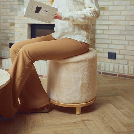 Simon Stool | Moccasin Kastanje