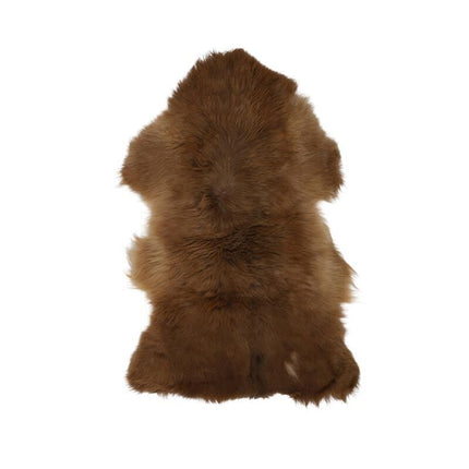 Eco Sheepskin | Mongolia | Natural Brown | ca. 90x60 cm Naturlig rødbrun