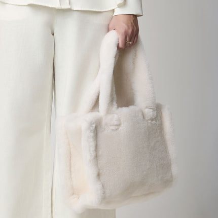 Mini Glory shopper Beige