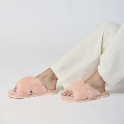 Slipper cross Mørk Grå