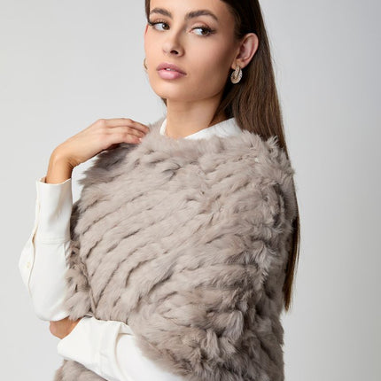 Molly Poncho Svart