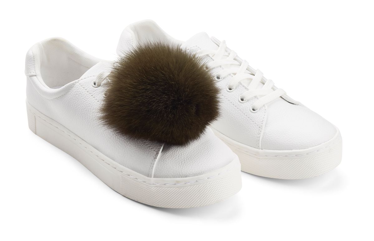Pompong skoklips Khaki