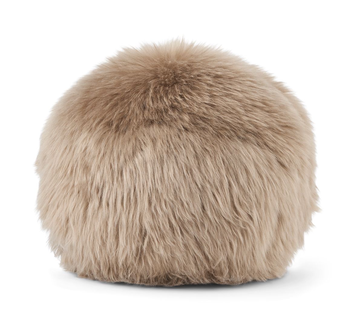 Angelite pute | Langhåret | New Zealand | Ø25/30/35 cm Lysebrun