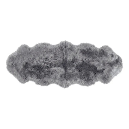 Fellvang Dobbel Saueskinnsfell | Langhåret | New Zealand | 160x60 cm Kull