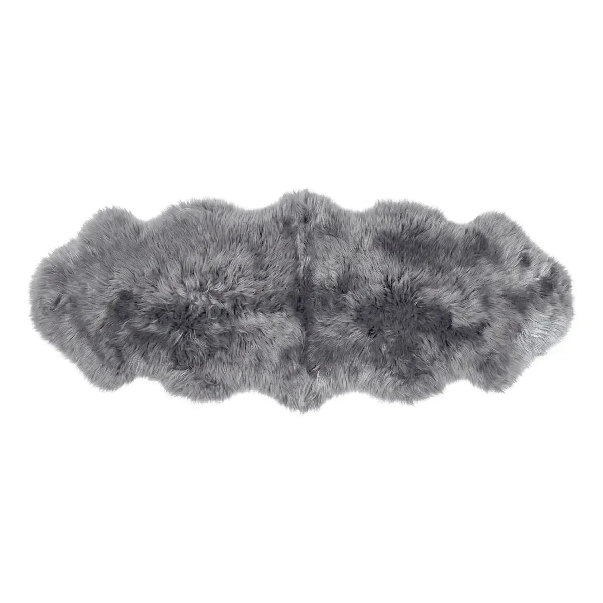 Fellvang Dobbel Saueskinnsfell | Langhåret | New Zealand | 160x60 cm Kull
