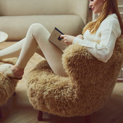 Emily Lounge Chair | Long Wool