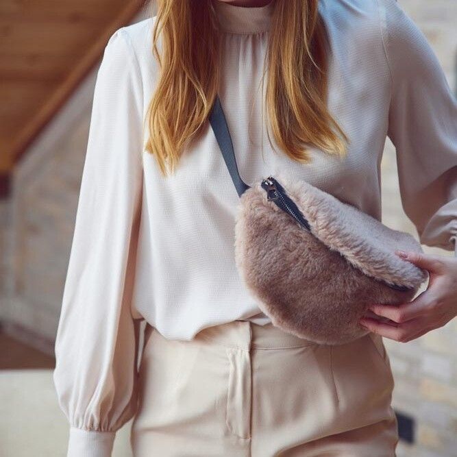 Saki Belt Bag Lyserød