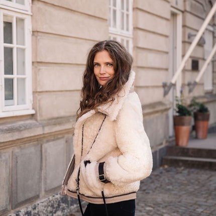 Nicki jakke Blågrå