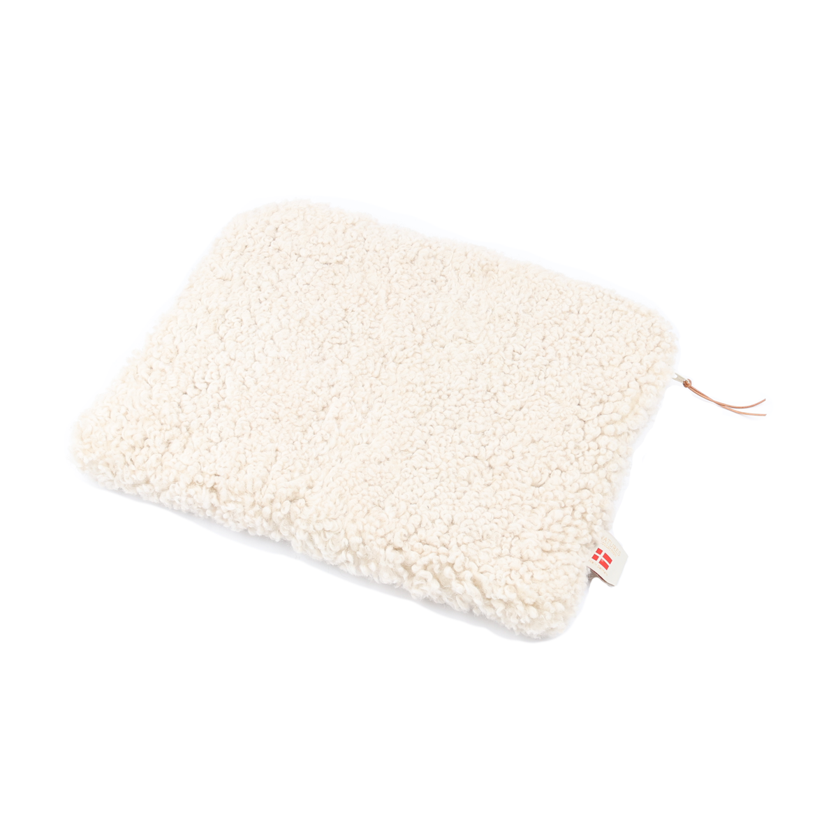 Computer Sleeve ⎮ Saueskinn ⎮ 36 cm x 28 cm Pearl