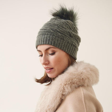 Sidse lue Svart / Svart