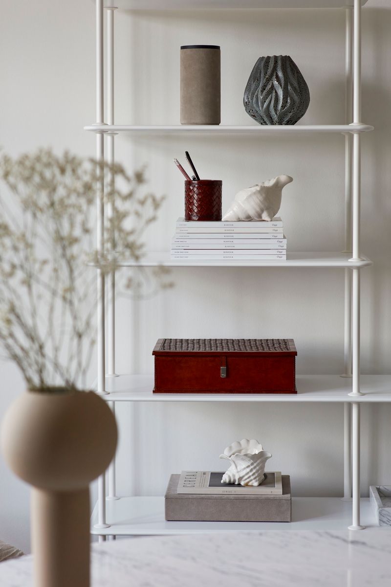 Dokumentasjonsboks | Kalveskinn Kamel