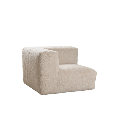 Julian modulsofa | Hjørne-, midt- og endeseksjon | Korthåre | New Zealand Beige