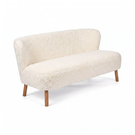 Emanuel 2-seters sofa Hvit