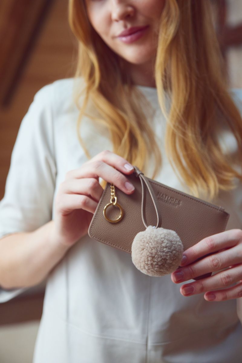 Tanja Lommebok Beige