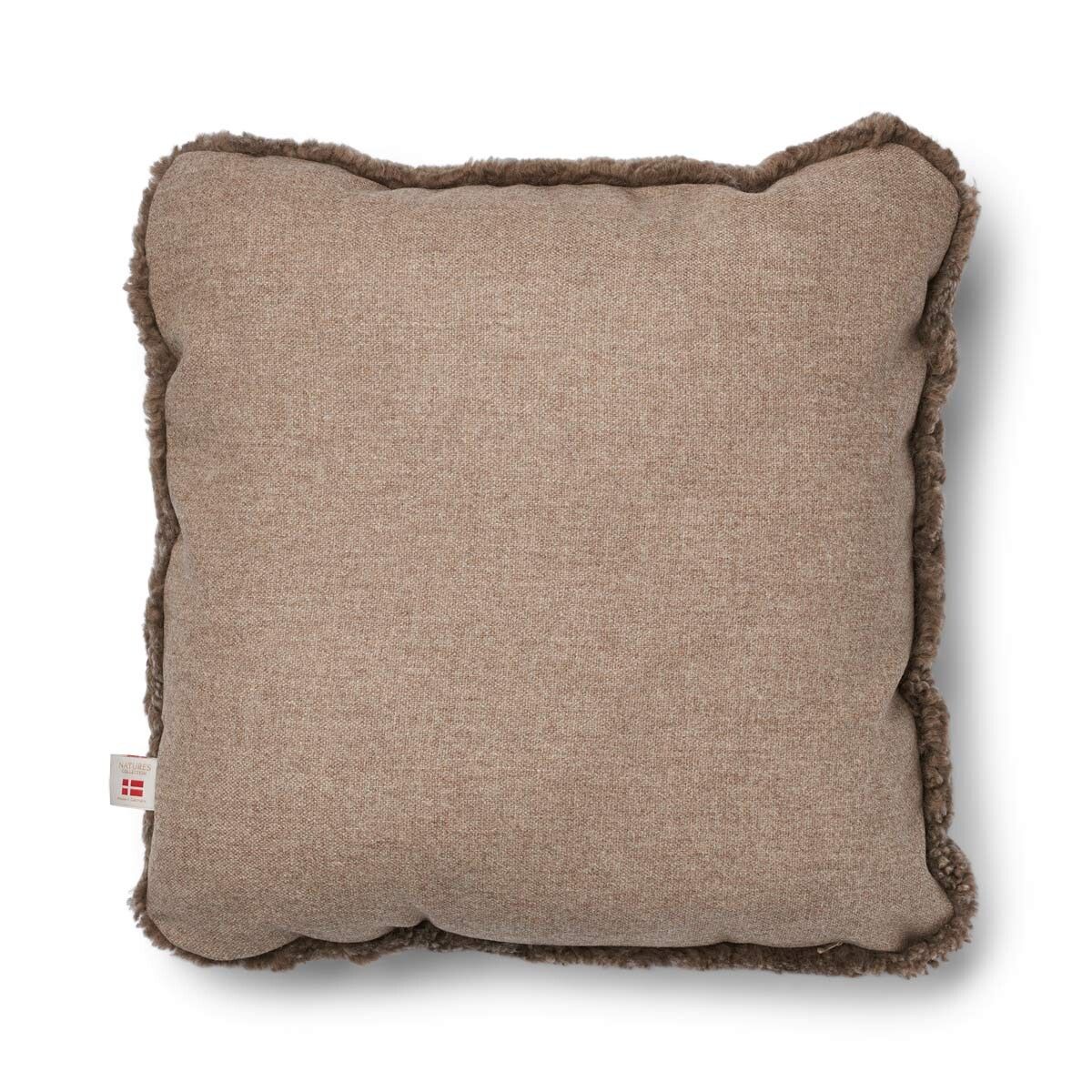 Classic Collection | Ullpute | Korthåret | 52x52 cm | 34x52 cm  Beige / Lysebrun
