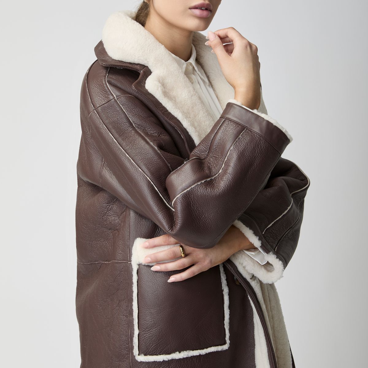 Jill jakke Beige