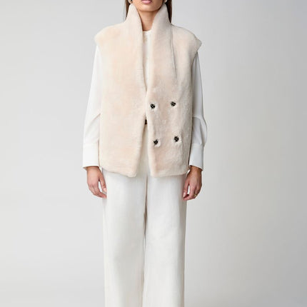 Lorena Vest Beige