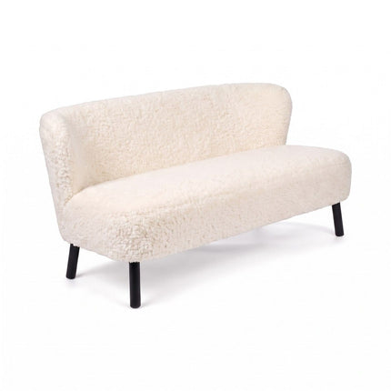 Emanuel 2-seters sofa Hvit