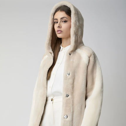 Leah jakke Beige / Brun