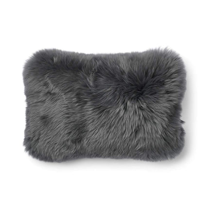 Classic Collection | Ullpute | Langhåret | 52x52 cm | 34x52 cm Mørkegrå / Stålgrå