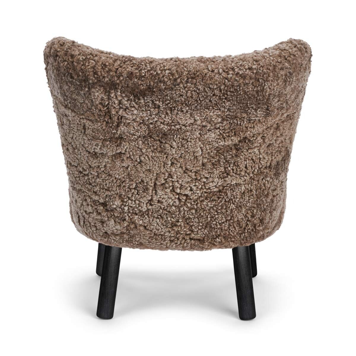 Emily Lounge Chair | Korthåret Lysebrun