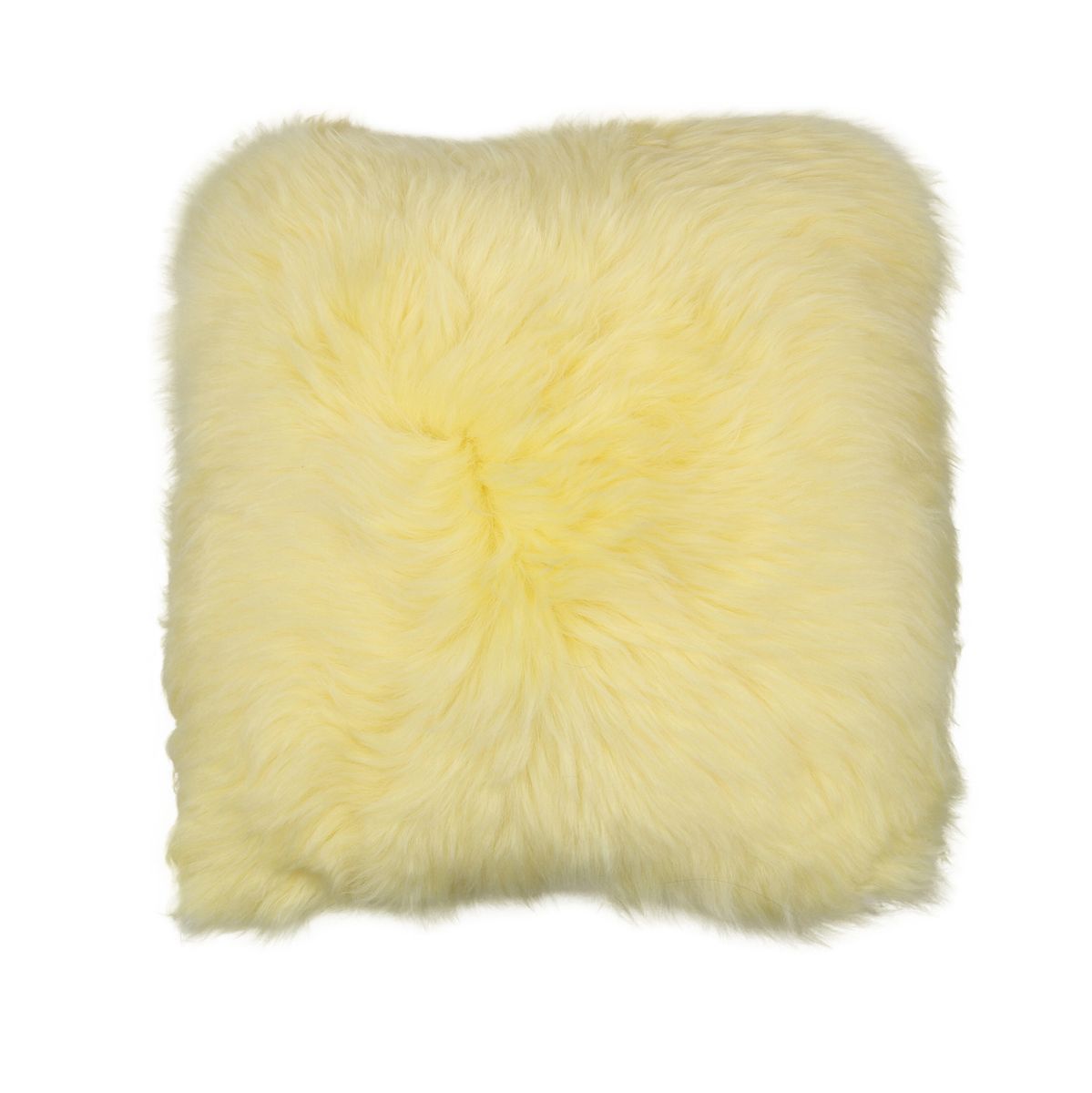 Saueskinnspute | Langhåret | New Zealand | 35x35 cm Sitron
