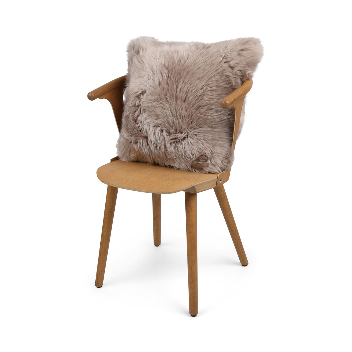 Saueskinnpute | Langhåret | New Zealand | 50x50 cm