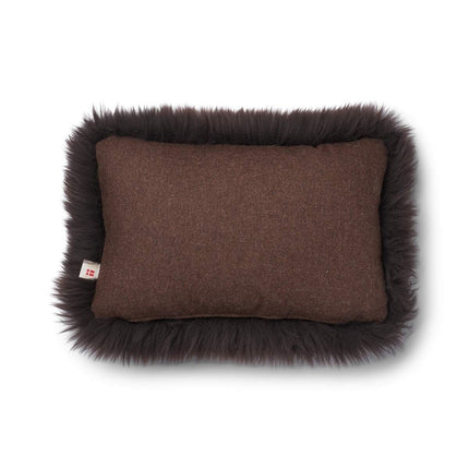 Classic Collection | Ullpute | Langhåret | 52x52 cm | 34x52 cm Brun / Sjokolade