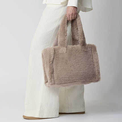 Mini Glory shopper Beige