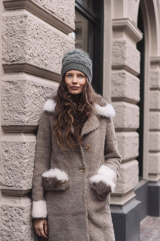 Zoey Kåpe Taupe
