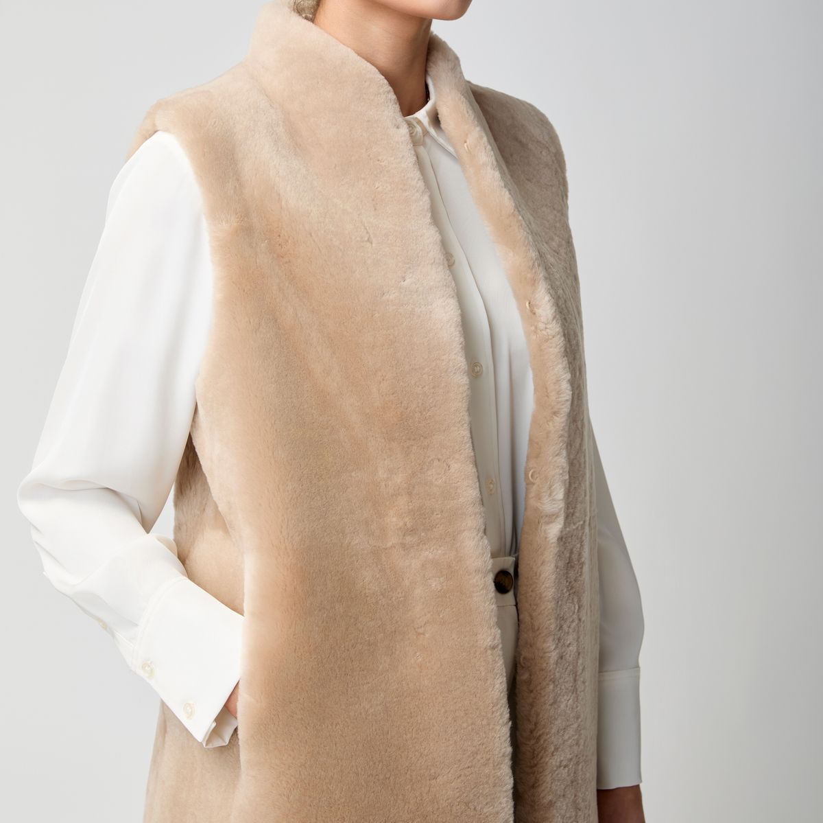 Carmen vest Svart