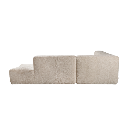 Julian modulsofa | Hjørne-, midt- og endeseksjon | Korthåre | New Zealand Beige
