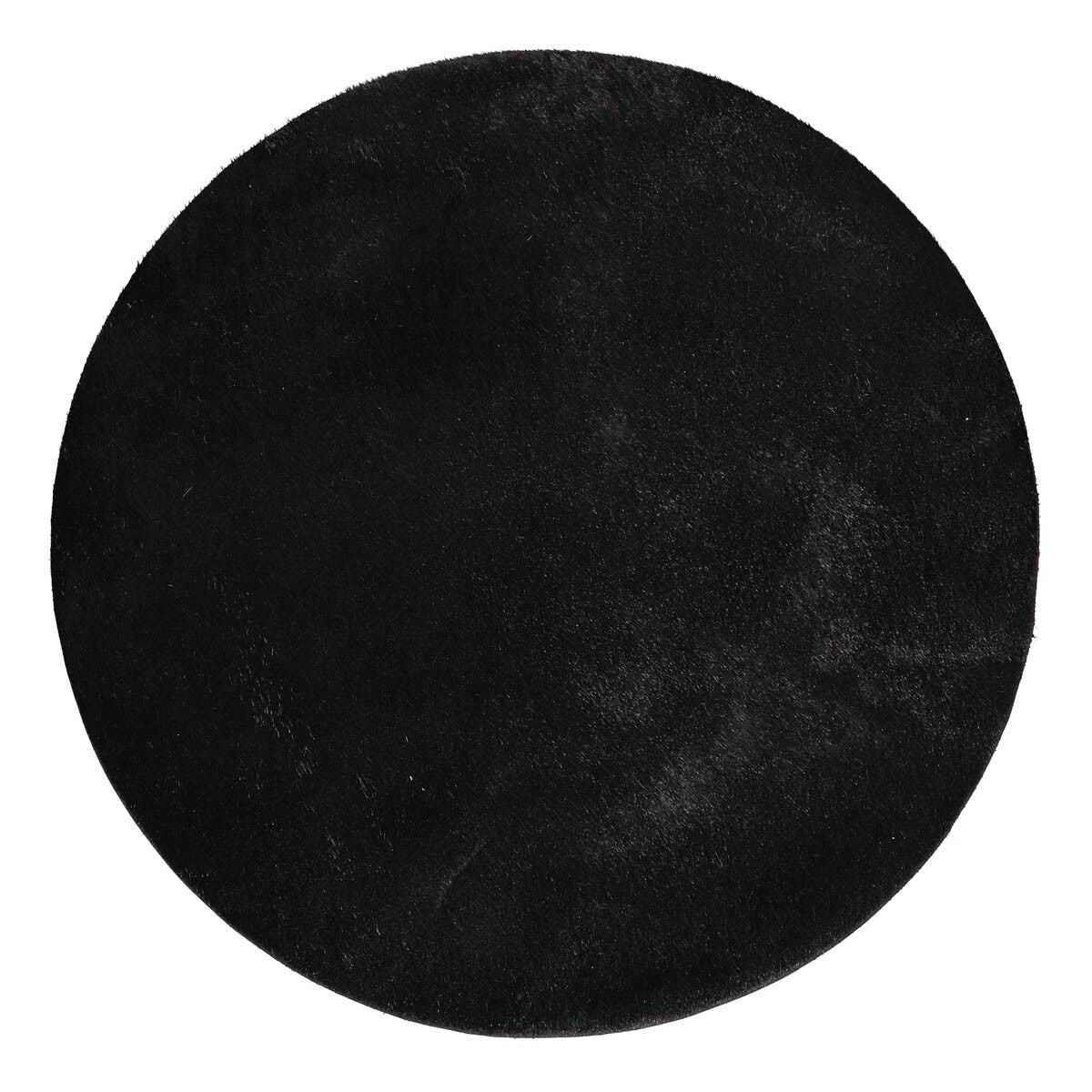 Setepute | Kuskinn | D37 cm Svart