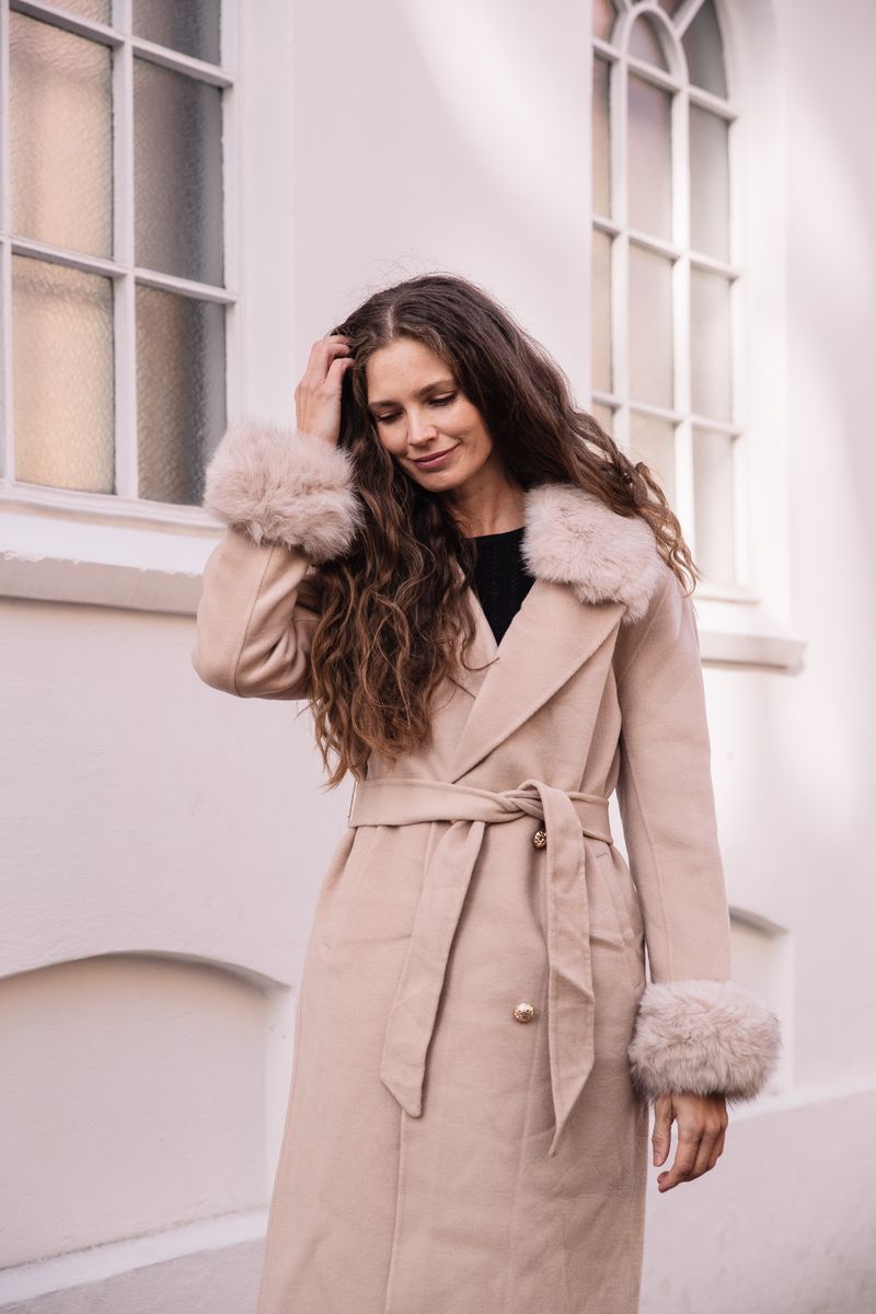 Othilia jakke Beige