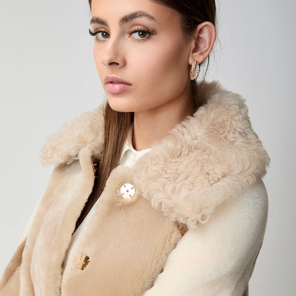 Anika Jakke Beige/Brun
