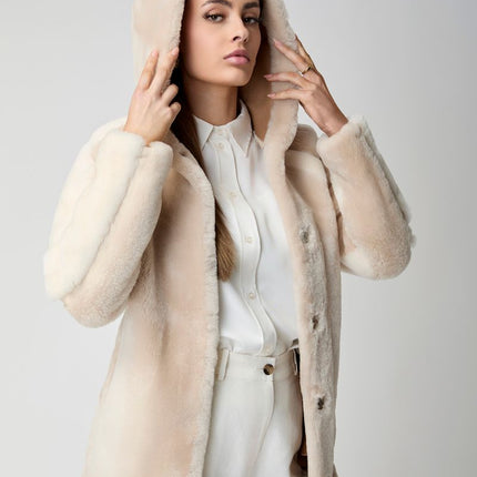 Leah Jakke Beige/Brun
