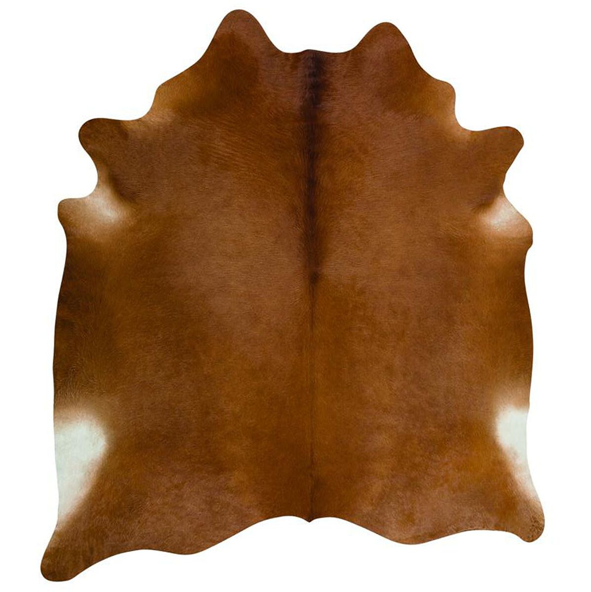 Premium Naturlige Kuskinn Brun