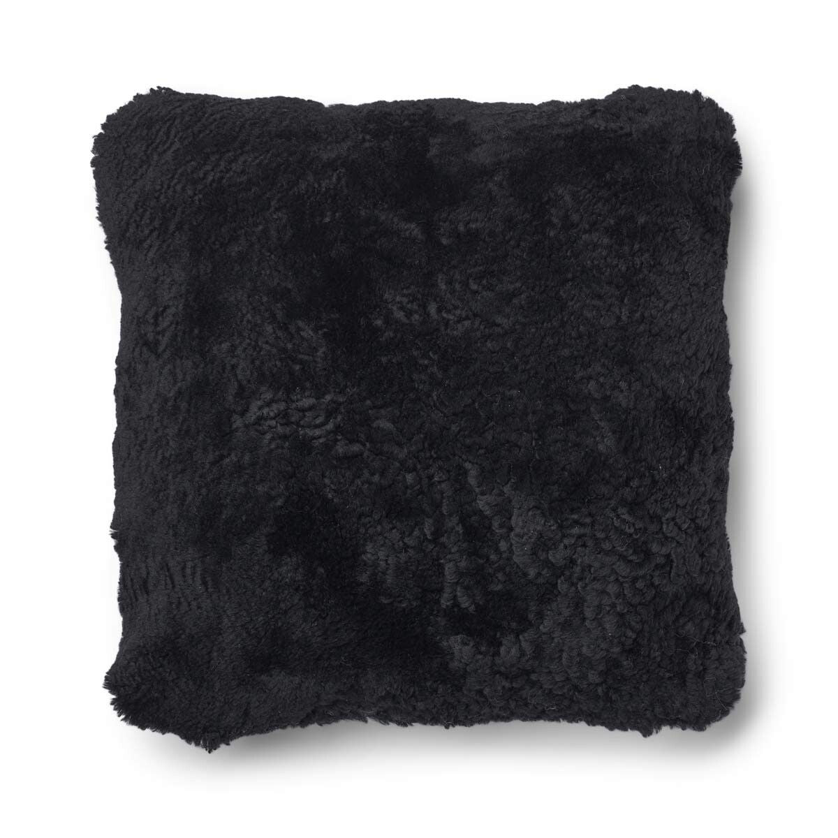 Classic Collection | Ullpute | Korthåret | 52x52 cm | 34x52 cm Koksgrå / Svart