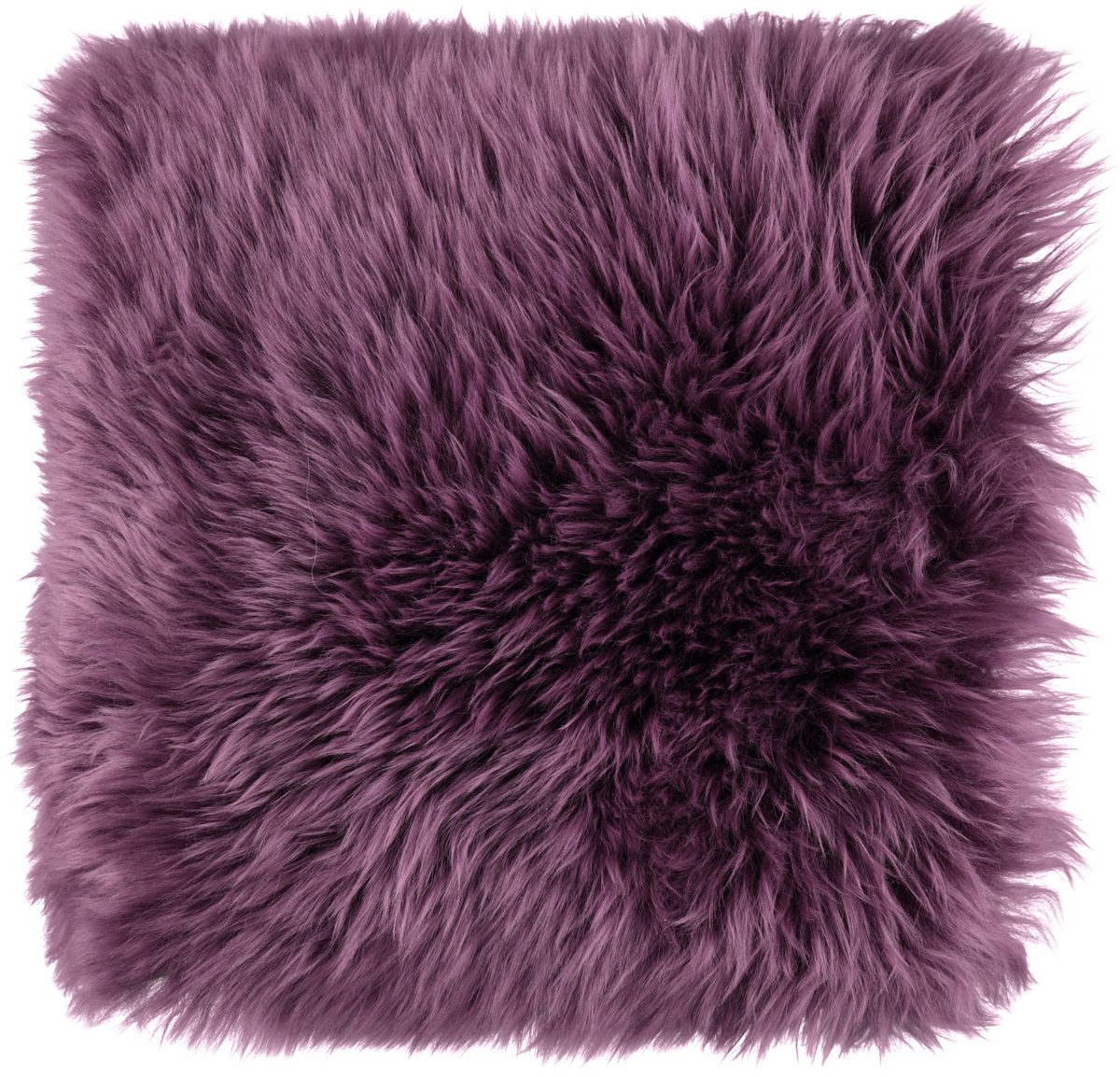Saueskinnspute | Langhåret | New Zealand | 50x50 cm Lilla