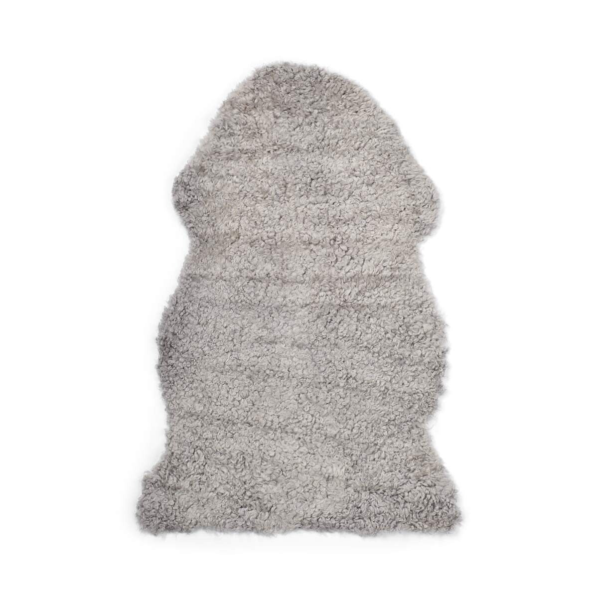 Merino saueskinn | Korthåret | New Zealand | ca. 90x60 cm Merino grå