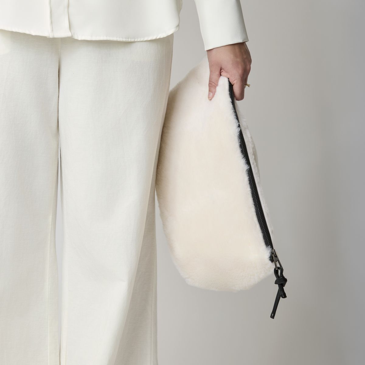 Maxi Havana clutch Beige
