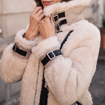 Nicki jakke Blågrå