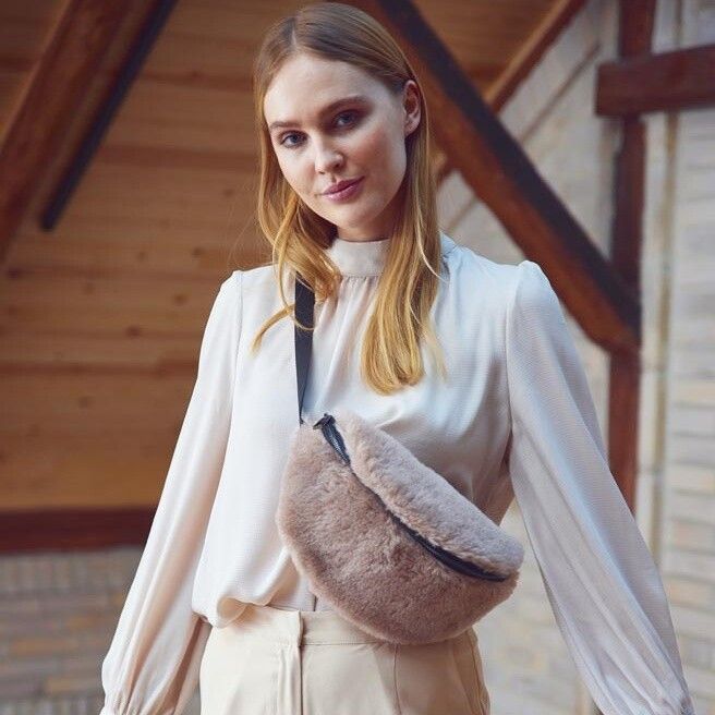 Saki Belt Bag Lyserød