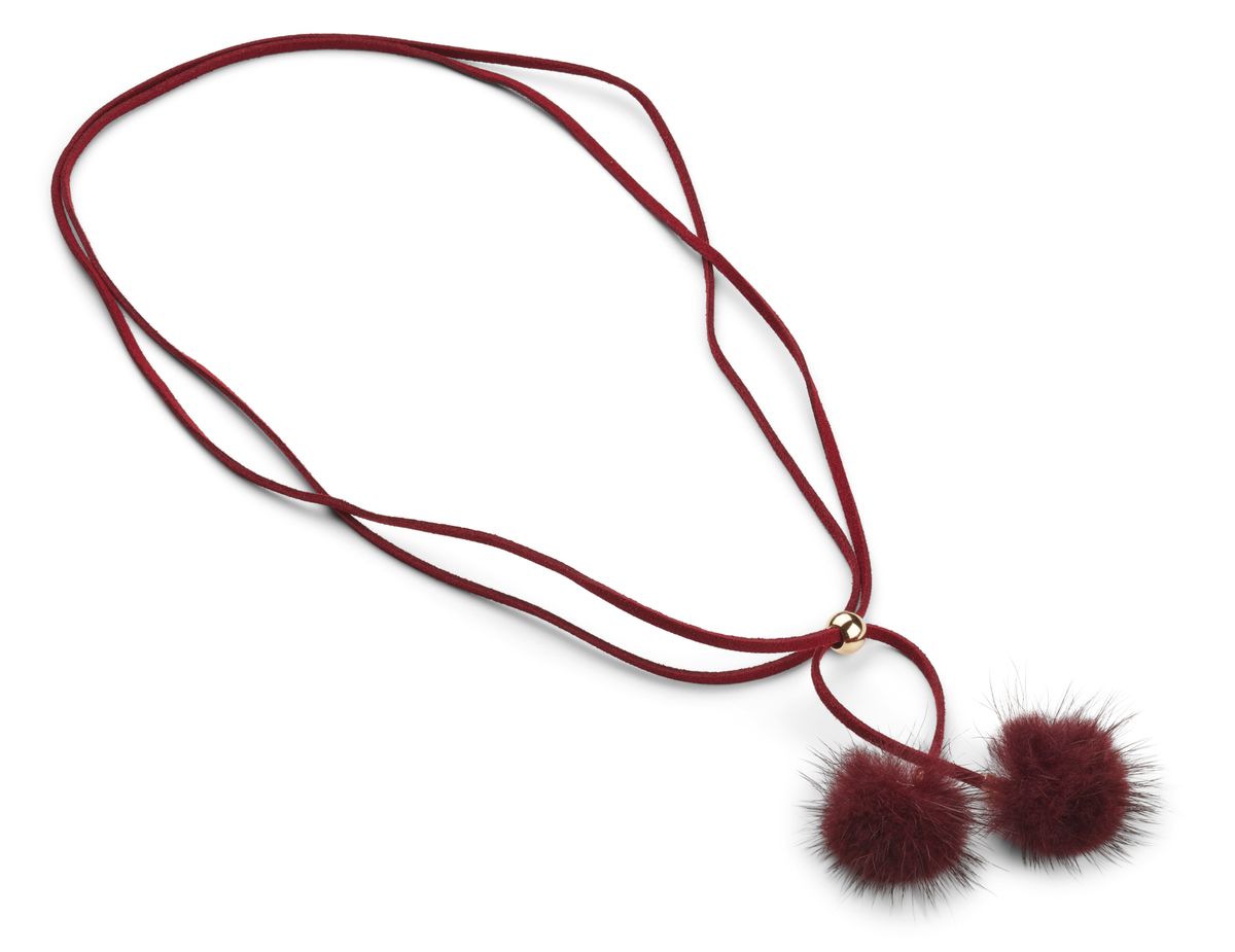 Nicki halskjede Bordeaux