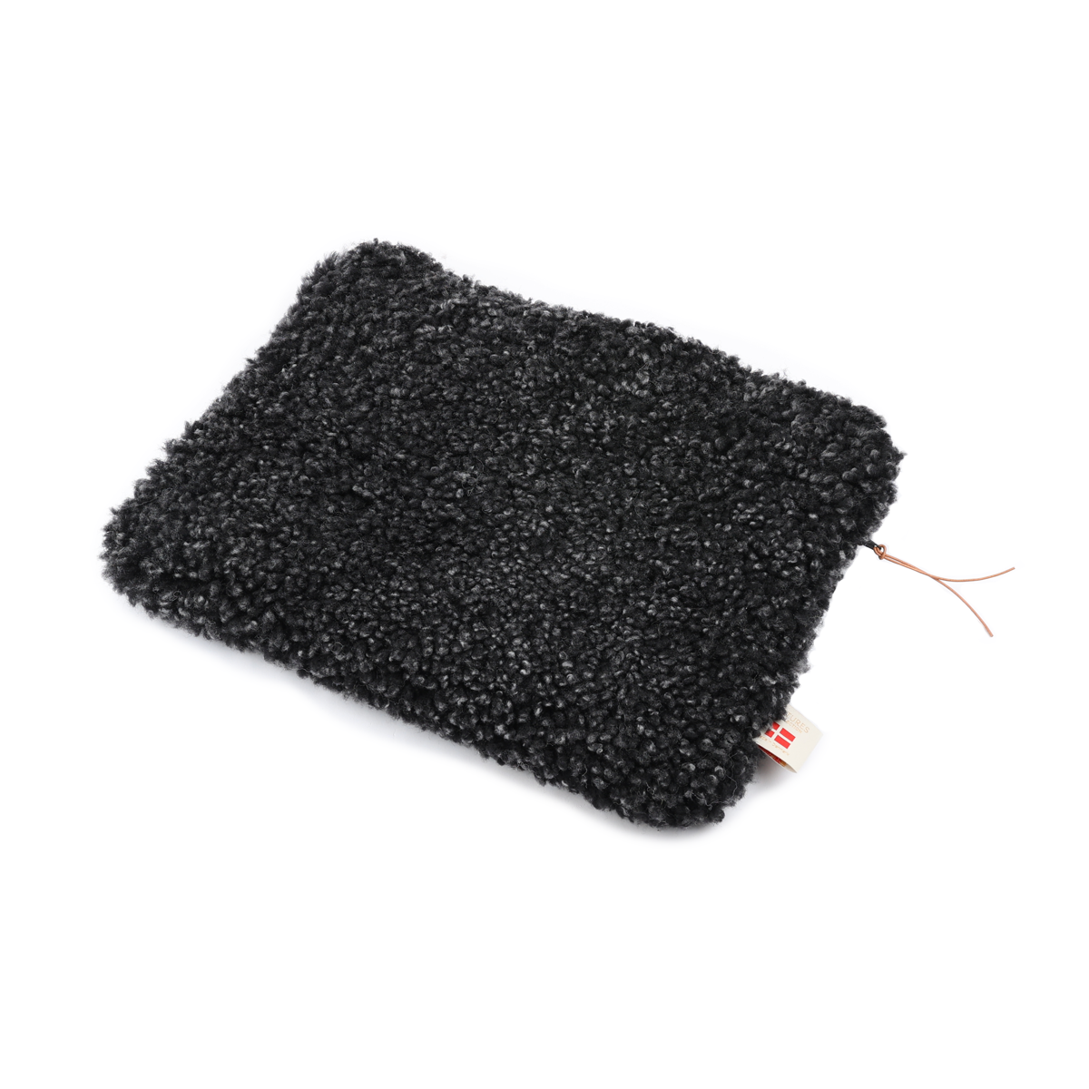 Computer Sleeve ⎮ Saueskinn ⎮ 36 cm x 28 cm Koksgrå