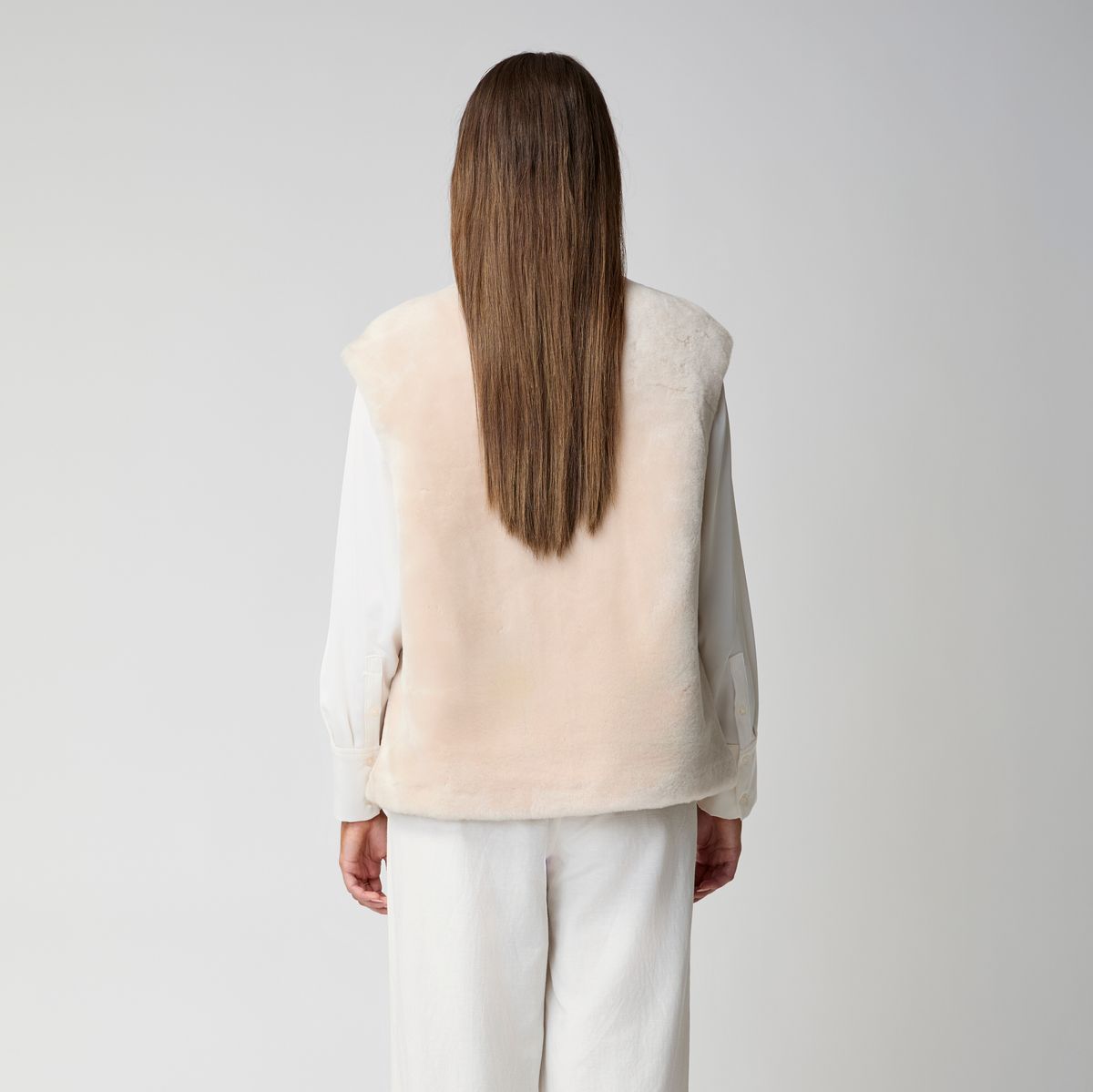 Carmen vest Beige