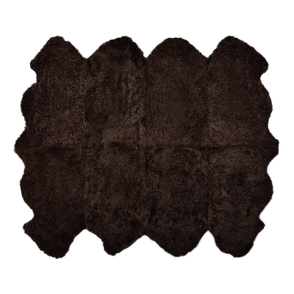 Saueskinnteppe | Korthåret | New Zealand | 180x214 cm Cappuccino